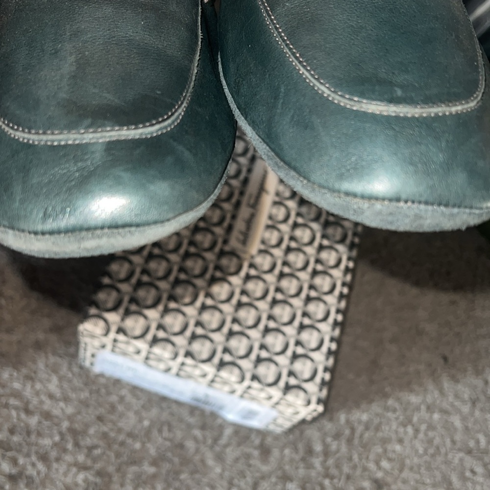 Green Ferragamo Casual Shoe - Picture 6 of 7